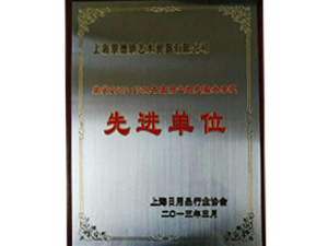 上海景德镇艺术瓷器有限公司荣获先进单位称号